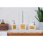 Дозатор для моющего средства с подставкой для губки SAVANNA «Природа», 450 мл, цвет белый - Фото 7