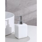 Дозатор для мыла SAVANNA «Природа», 350 мл, белый - Фото 3