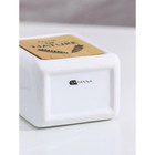 Дозатор для мыла SAVANNA «Природа», 350 мл, белый - Фото 4