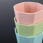 Кашпо пластиковое для цветов «Грани», 400 мл, цвет МИКС - Фото 5