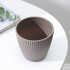 Кашпо для цветов «Рифф», пластик, 450 мл, МИКС - Фото 3