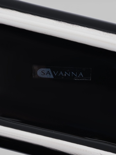 Дозатор для моющего средства SAVANNA «Природа», 450 мл, с подставкой для губки, чёрный