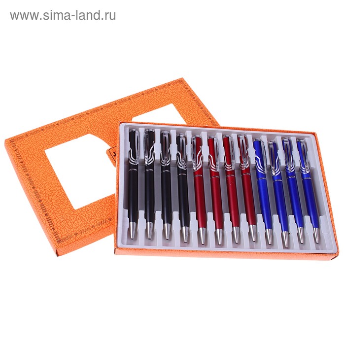 Ручка шариковая поворотная "Лепестки" МИКС - Фото 1