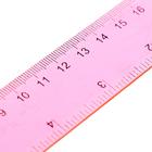 Набор геометрический Calligrata, 4 предмета (линейка 20 см, 2 угольника, транспортир), МИКС - Фото 4