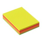 Блок с липким краем, 100 листов, 5 цветов, флуоресцентный, МИКС - фото 809266906 Блок с липким краем, 100 листов, 5 цветов, флуоресцентный, МИКС - фото 809266906