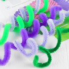 Игрушка из меховых палочек "Букет в горшочке своими руками. Хризантемы" - Фото 5