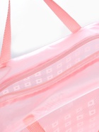 Косметичка - сумка на молнии, с ручками, для бассейна, с рисунком, розовая - Фото 2