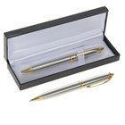 Ручка подарочная, шариковая «Гравюра» в кожзам футляре, поворотная - Фото 3