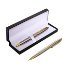 Ручка подарочная, шариковая «Гравюра» в кожзам футляре, поворотная - Фото 2