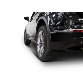 

Комплект задних брызговиков, RIVAL, Volkswagen Tiguan II Sportline 2016-2021, Tiguan R-line 2021-н.в., 2 шт., с креплением, 25805006