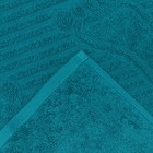 Полотенце для ног 50х70 см, классический зеленый, 700 гр/м2 - Фото 3