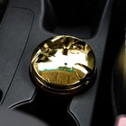 Пепельница для авто TORSO c подсветкой, 7.5×9 см, золотистый - Фото 3