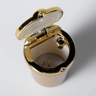 Пепельница для авто TORSO c подсветкой, 7.5×9 см, золотистый - Фото 6