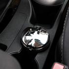 Пепельница для авто TORSO с подсветкой, 7.5×9 см, хром - Фото 3