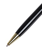 Ручка подарочная Calligrata «Классика», шариковая, поворотная, в футляре кожзам, корпус чёрный с золотым - Фото 6