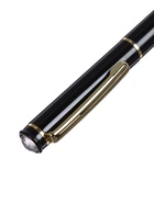 Ручка подарочная Calligrata «Классика», шариковая, поворотная, в футляре кожзам, корпус чёрный с золотым - Фото 8