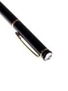 Ручка подарочная Calligrata «Классика», шариковая, поворотная, в футляре кожзам, корпус чёрный с золотым  (артикул 132001)  большой выбор товаров оптом и в розницу по низким ценам с доставкой