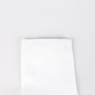 Носки детские, цвет белый, размер 18-20 - Фото 2