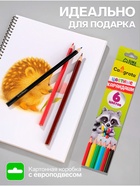 Карандаши Calligrata, цветные, 6 цветов, шестигранные - Фото 2
