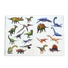 Наклейки «Энциклопедии о динозаврах и космосе», набор 2 шт. по 8 стр., формат А4 - Фото 3