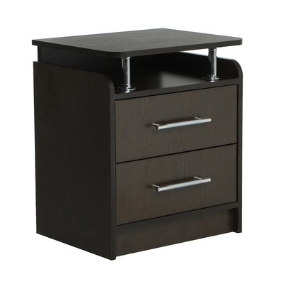 Тумба прикроватная «Клик Мебель. Милан», 600×500×410 мм, цвет венге