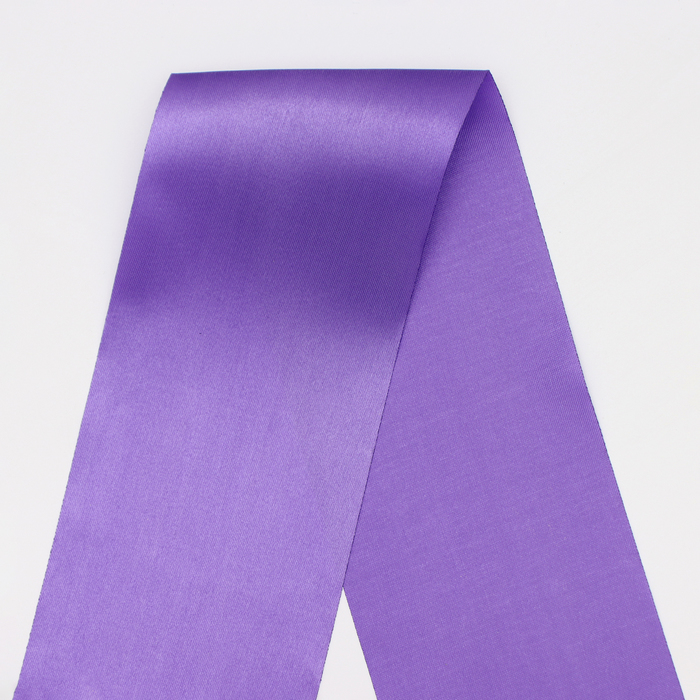 Лента "Выпускник", атлас, фиолетовый, с годом, фольга - фото 1905546323