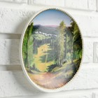 Тарелка декоративная «Летний лес», настенная, D = 19,5 см - фото 9557788