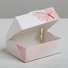 Коробка кондитерская складная, упаковка «Мечтай», 10 х 8 х 3.5 см - Фото 2