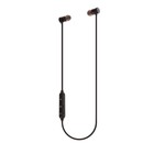 Наушники спортивные беспроводные, магнитные, Luazon VBT 1.6, вакуумные, Bluetooth 4.1, с микрофоном, 90 мАч, металлический корпус, чёрные - Фото 3