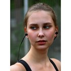 Наушники спортивные беспроводные, магнитные, Luazon VBT 1.6, вакуумные, Bluetooth 4.1, с микрофоном, 90 мАч, металлический корпус, чёрные - Фото 5
