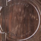 Контейнер одноразовый с неразъёмной крышкой ПР-ПК62С2, 2 секции, пластик, 18.8×13.8 см, прозрачный - Фото 3