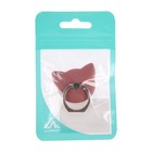 Держатель-подставка с кольцом для телефона Luazon, в форме «Кошки», розовый - Фото 7