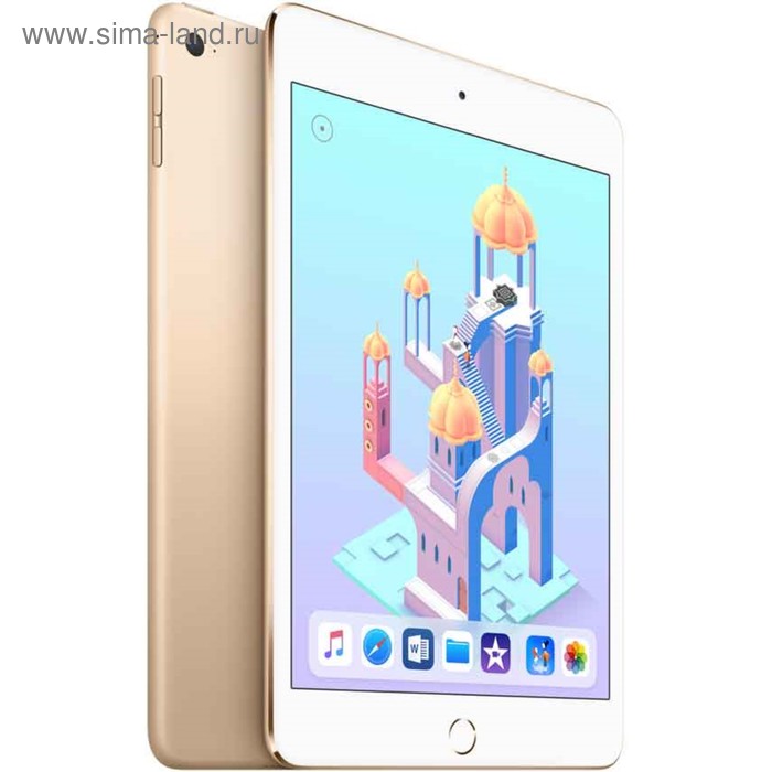 Планшет Apple iPad mini 4 (MK9Q2RU/A), 7.9", 128 Гб, Wi-Fi, цвет золотой - Фото 1
