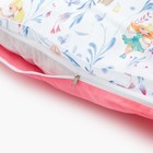 Матрасик с подушками "Принцессы" двусторонний 70*200 см, бязь/спанбонд - Фото 5