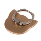 Держатель-подставка с кольцом для телефона Luazon, в форме "Кошки", цвет золотистый - Фото 3