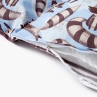 Матрасик с подушками «Еноты» двусторонний 70×190 см, бязь/спанбонд - Фото 5