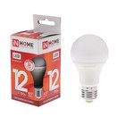 Лампа светодиодная IN HOME LED-A60-VC, Е27, 12 Вт, 230 В, 6500 К, 1080 Лм - фото 3725742