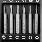 Набор для точных работ ТУНДРА, сталь S2, 25 предметов - Фото 10