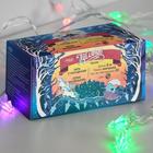 Гирлянда "Нить" 5 м с насадками "Ёлки маленькие", IP20, прозрачная нить, 20 LED, свечение мульти, мигание, 220 В - Фото 7