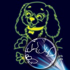 Лунная гравюра «Весёлая собачка» 14.8х21 см - Фото 2