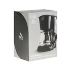 Кофеварка Luazon LKM-654, капельная, 900 Вт, 1.2 л, чёрная - Фото 9
