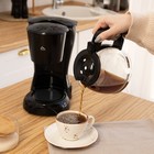 Кофеварка Luazon LKM-654, капельная, 900 Вт, 1.2 л, чёрная - фото 8455113