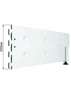 Опора для стеллажа, 40 см, белая - Фото 2