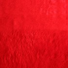 Мех искусственный, размер 40×50 см, цвет красный - Фото 2