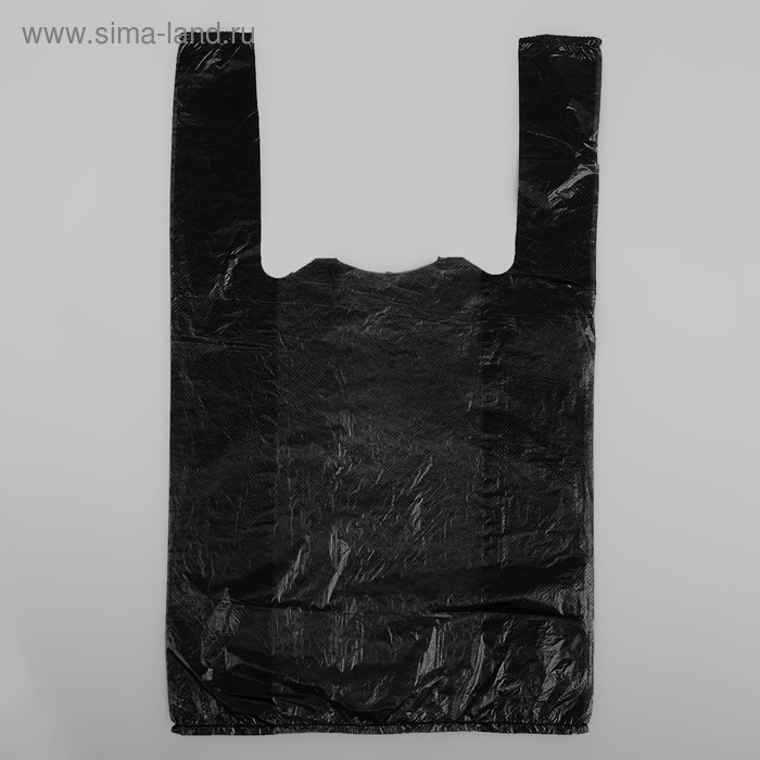Пакет "Супер", полиэтиленовый, майка, 25 х 45 см, 10 мкм - Фото 1