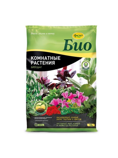 Грунт для комнатных растений «Фаско БИО», 10 л
