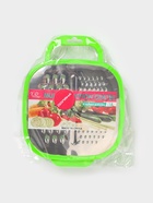 Тёрка с контейнером Доляна «Универсал», 2 в 1, 19×14.5×3.5 см, зелёная - Фото 7