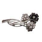 Брошь «Ночной цветок» - Фото 1