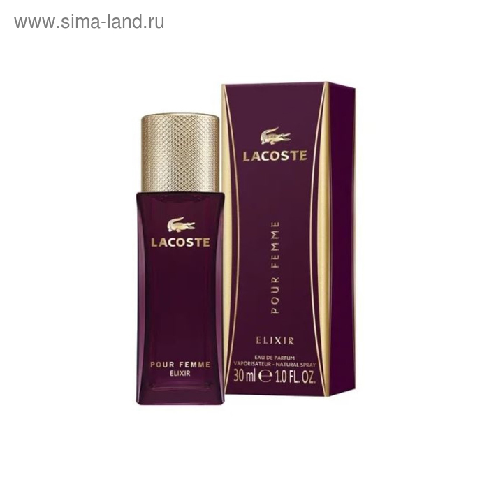 Парфюмерная вода Lacoste Elixir, 30 мл - Фото 1