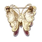 Брошь «Бабочка» металлическая мини - Фото 2